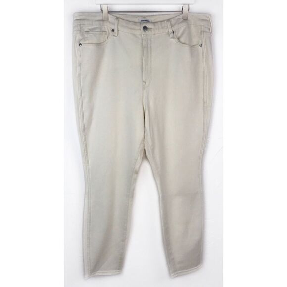 Good American Good Curve Skinny Crop Jeans 18 NWT - Picture 7 of 7